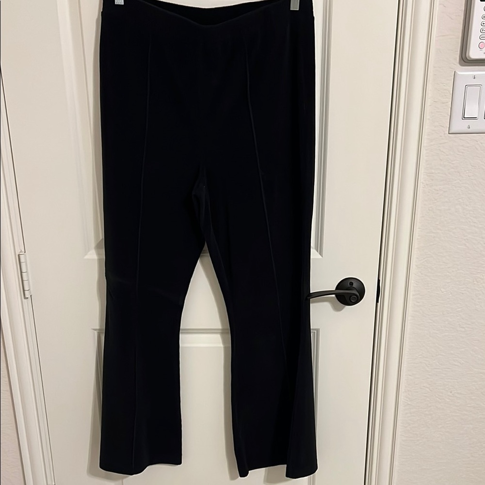 Aerie Black Boot Cut Flare Pants